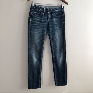 G-Star Y2K Faded Wash Low Rise Skinny Leg Fit Stretchy Denim Jeans Blue